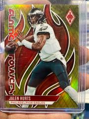 Jalen Hurts [Yellow] #FLA-11 Football Cards 2023 Panini Phoenix Flame Throwers Prices