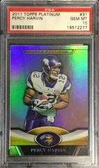 Percy Harvin #31 Football Cards 2011 Topps Platinum Prices