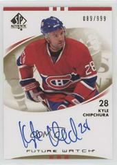 Kyle Chipchura [Autograph] Hockey Cards 2007 SP Authentic Prices