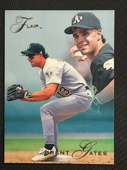 Brent Gates #258 Baseball Cards 1993 Flair Prices