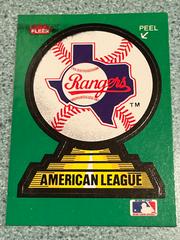 Texas Rangers Team Sticker Baseball Cards 1988 Fleer Team Stickers Prices