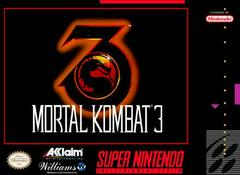Front Cover | Mortal Kombat 3 Super Nintendo