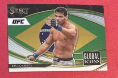 Paulo Costa #8 Ufc Cards 2021 Panini Select UFC Global Icons Prices