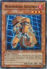 Morphtronic Datatron [1st Edition] YuGiOh Crossroads of Chaos Prices