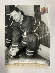 Jean Beliveau Hockey Cards 2011 Upper Deck Canvas Prices
