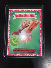 Abner Underpants [Red] #65a Garbage Pail Kids Book Worms Prices