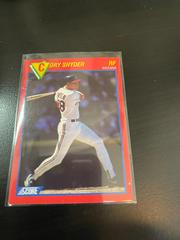 Cory Snyder #6 Baseball Cards 1989 Score Superstars Prices