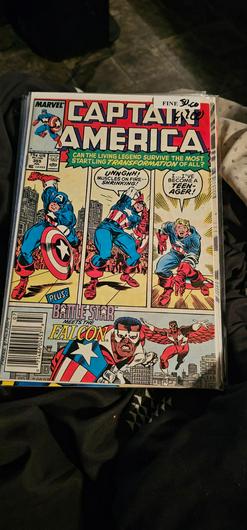 Captain America [Newsstand] #355 (1989) photo