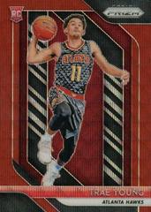 Trae Young [Ruby Wave] Basketball Cards 2018 Panini Prizm Prices