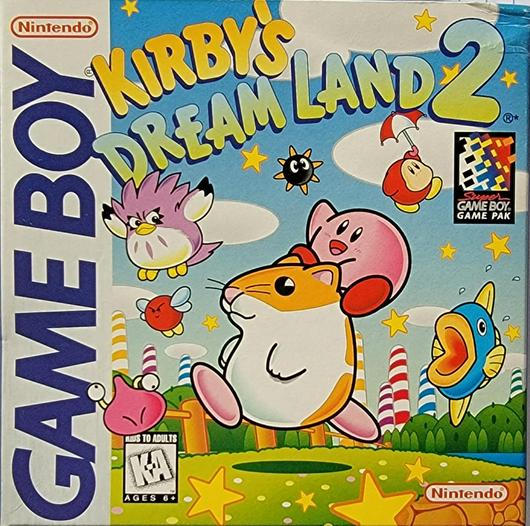 Kirby's Dream Land 2 Cover Art