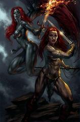 Red Sonja / Hell Sonja [Parrillo Metal Premium] #1 (2022) Comic Books Red Sonja / Hell Sonja Prices