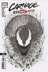 Carnage: Black, White & Blood [2nd Print 1:50] #1 (2021) Comic Books Carnage: Black, White & Blood Prices