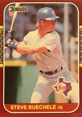 Steve Buechele #179 Baseball Cards 1987 Donruss Opening Day Prices