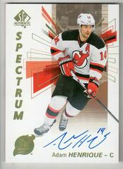 Adam Henrique [Autograph Spectrum] Hockey Cards 2016 SP Authentic Prices