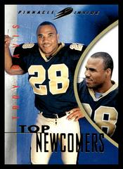 Troy Davis #140 Football Cards 1997 Pinnacle Inside Prices