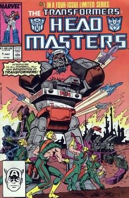 The Transformers: Headmasters #1 (1987) Comic Books The Transformers: Headmasters