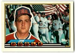 Jim Poole #263 Baseball Cards 1989 Topps Big Prices