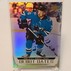Jonathan Dahlen [Gold] Hockey Cards 2022 Upper Deck Debut Dates Prices