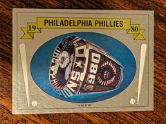 Philadelphia Phillies 1980 Baseball Cards 1990 Panini Stickers Prices