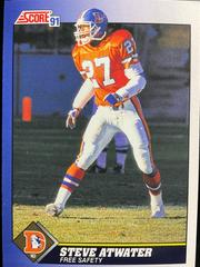 Steve Atwater #23 Football Cards 1991 Score Prices