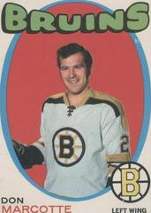 Don Marcotte Hockey Cards 1971 O-Pee-Chee Prices