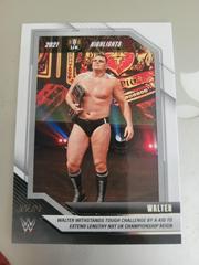 WALTER #44 Wrestling Cards 2022 Panini NXT WWE 2021 Highlights Prices