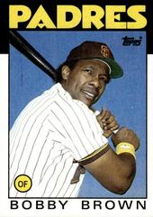 Bobby Brown #182 Baseball Cards 1986 Topps Prices