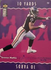 Terance Mathis Football Cards 1996 Collector's Choice Update You Make the Play Prices