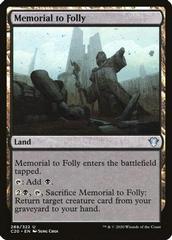 Memorial to Folly Magic Commander 2020 Prices