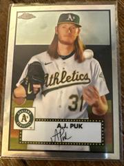 A. J. Puk #418 Baseball Cards 2021 Topps Chrome Platinum Anniversary Prices