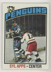 Syl Apps #50 Hockey Cards 1976 Topps Prices