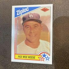 Pee Wee Reese Baseball Cards 1992 Ziploc Prices