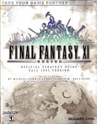 Final Fantasy XI Online [Bradygames Fall 2003] Strategy Guide