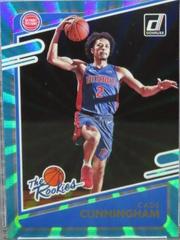 Cade Cunningham [Holo Teal Laser] #1 Basketball Cards 2021 Panini Donruss The Rookies Prices