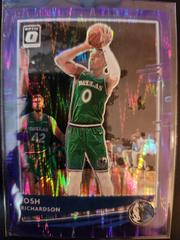 Josh Richardson [Purple Shock] Basketball Cards 2020 Panini Donruss Optic Prices