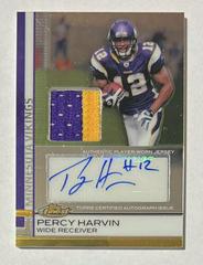 Percy Harvin [Jersey Autograph Refractor] #73 Football Cards 2009 Topps Finest Prices