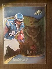 Brian Westbrook Silver Short Print #10 Football Cards 2009 Upper Deck Icons Prices