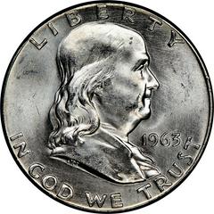 1963 Coins Franklin Half Dollar Prices