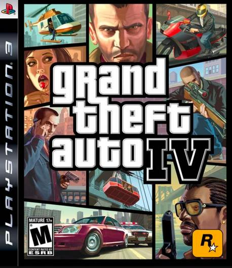 Grand Theft Auto IV Cover Art