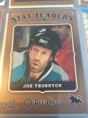 Joe Thornton [Hall Worthy] #601 Hockey Cards 2006 O Pee Chee Prices