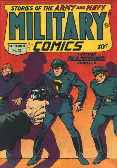 Military Comics #22 (1943) Comic Books Military Comics