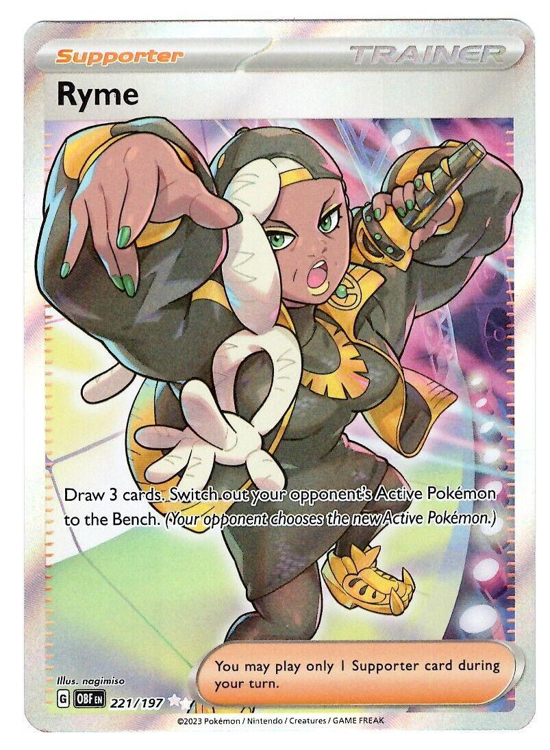 Ryme 221 Prices Pokemon Obsidian Flames Pokemon Cards