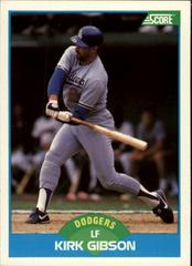 Kirk Gibson #210 Baseball Cards 1989 Score Prices