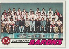 Barons Team Hockey Cards 1977 Topps Prices