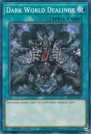 Dark World Dealings [1st Edition] SR13-EN027 YuGiOh Structure Deck: Dark World