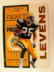 Dorsey Levens [Gold] Football Cards 1998 Playoff Contenders Ticket Prices