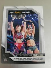 Io Shirai, Zoey Stark Wrestling Cards 2022 Panini NXT WWE 2021 Highlights Prices