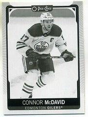 Connor McDavid [Black & White] Hockey Cards 2021 O Pee Chee Prices