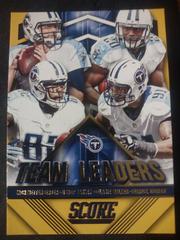Tennessee Titans [Gold] #20 Football Cards 2015 Panini Score Team Leaders Prices