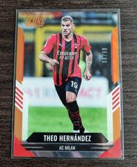 Theo Hernandez [Orange Lava] Soccer Cards 2021 Panini Score FIFA Prices